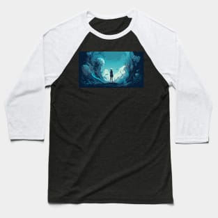 Sci Fi Art - Worlds Beyond Baseball T-Shirt